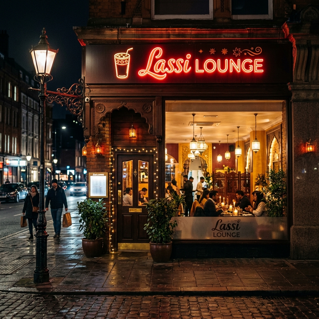 Lassi Lounge Restaurant Exterior